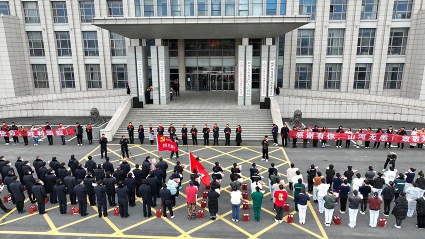 春暖花開，英雄歸來！葫蘆島市第二人民醫(yī)院支援綏中醫(yī)療隊凱旋而歸~(圖3)